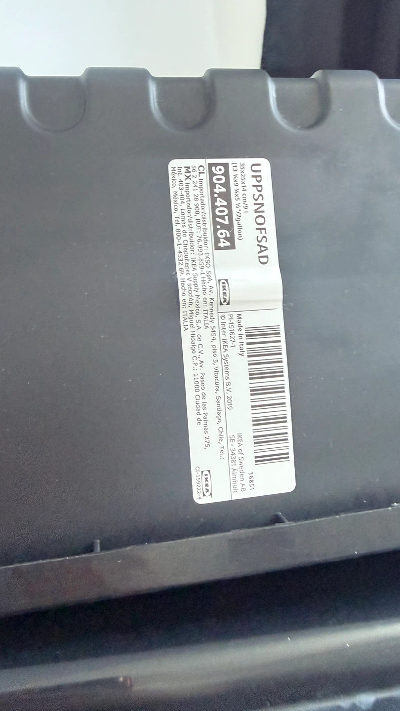 IKEA Storage Boxes (Set of 2) all$5 - photo 2