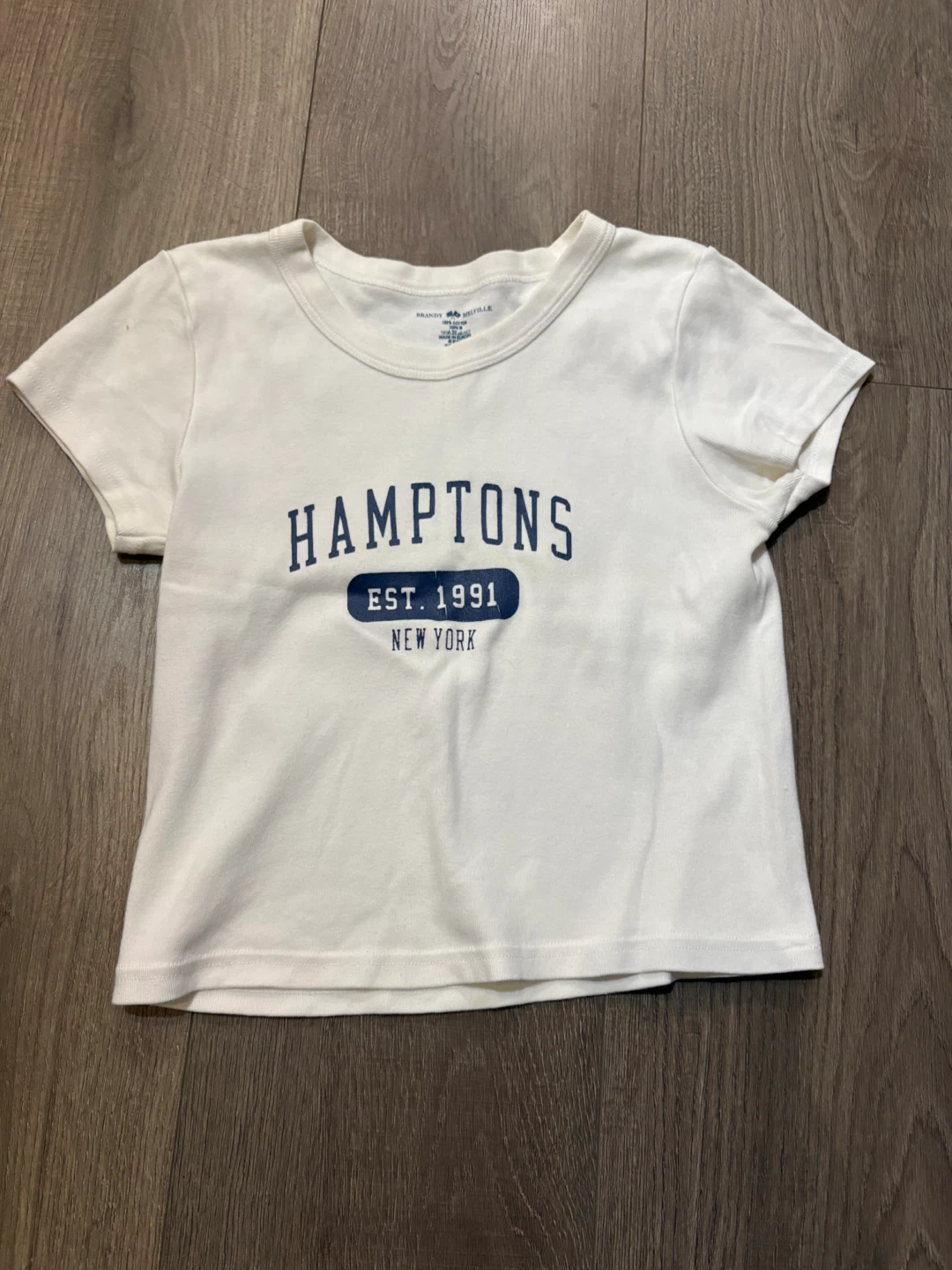 Brandy Melville Hamptons EST. 1991 New York T-Shirt