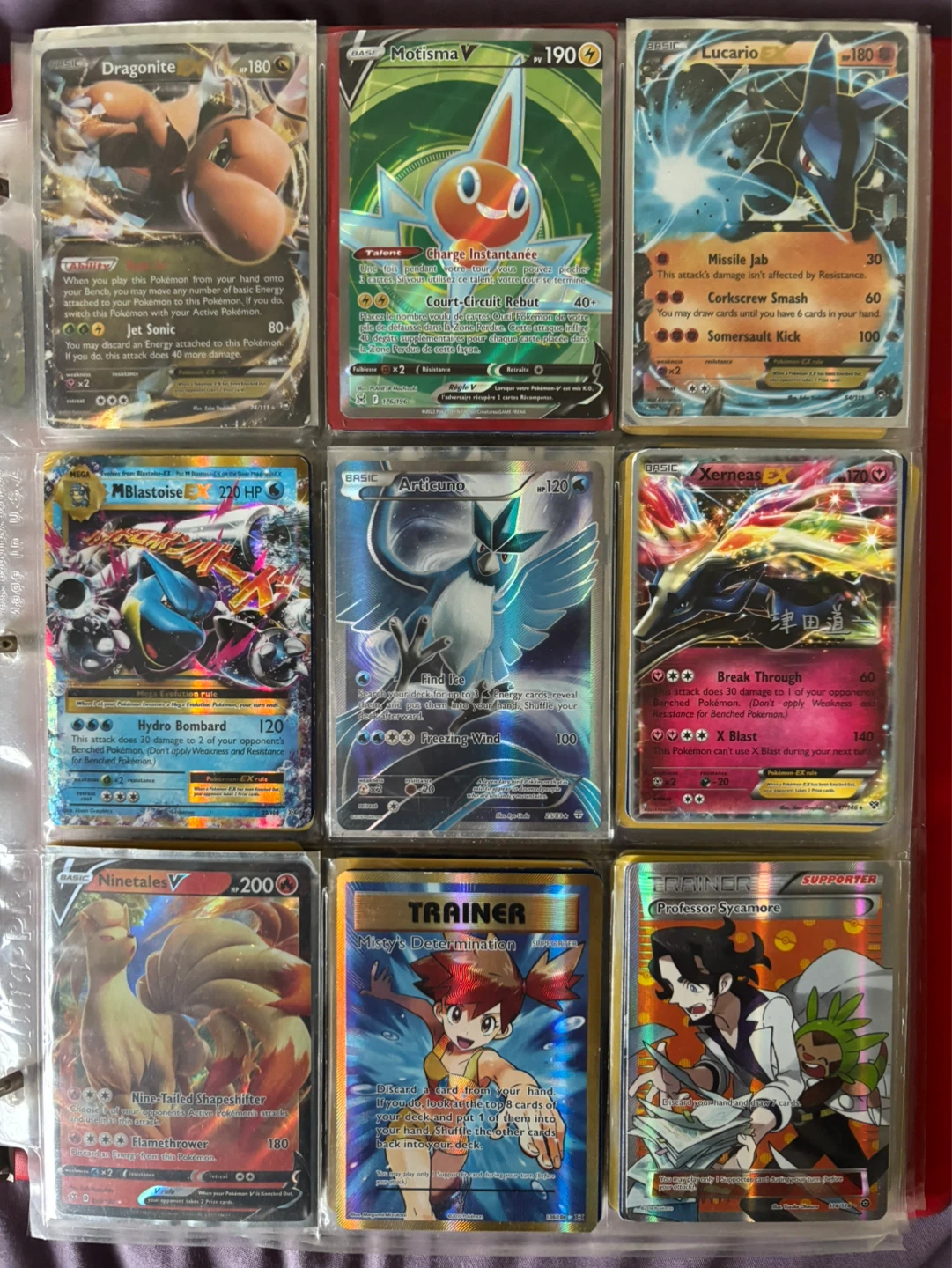 Assorted Pokémon Trading Cards