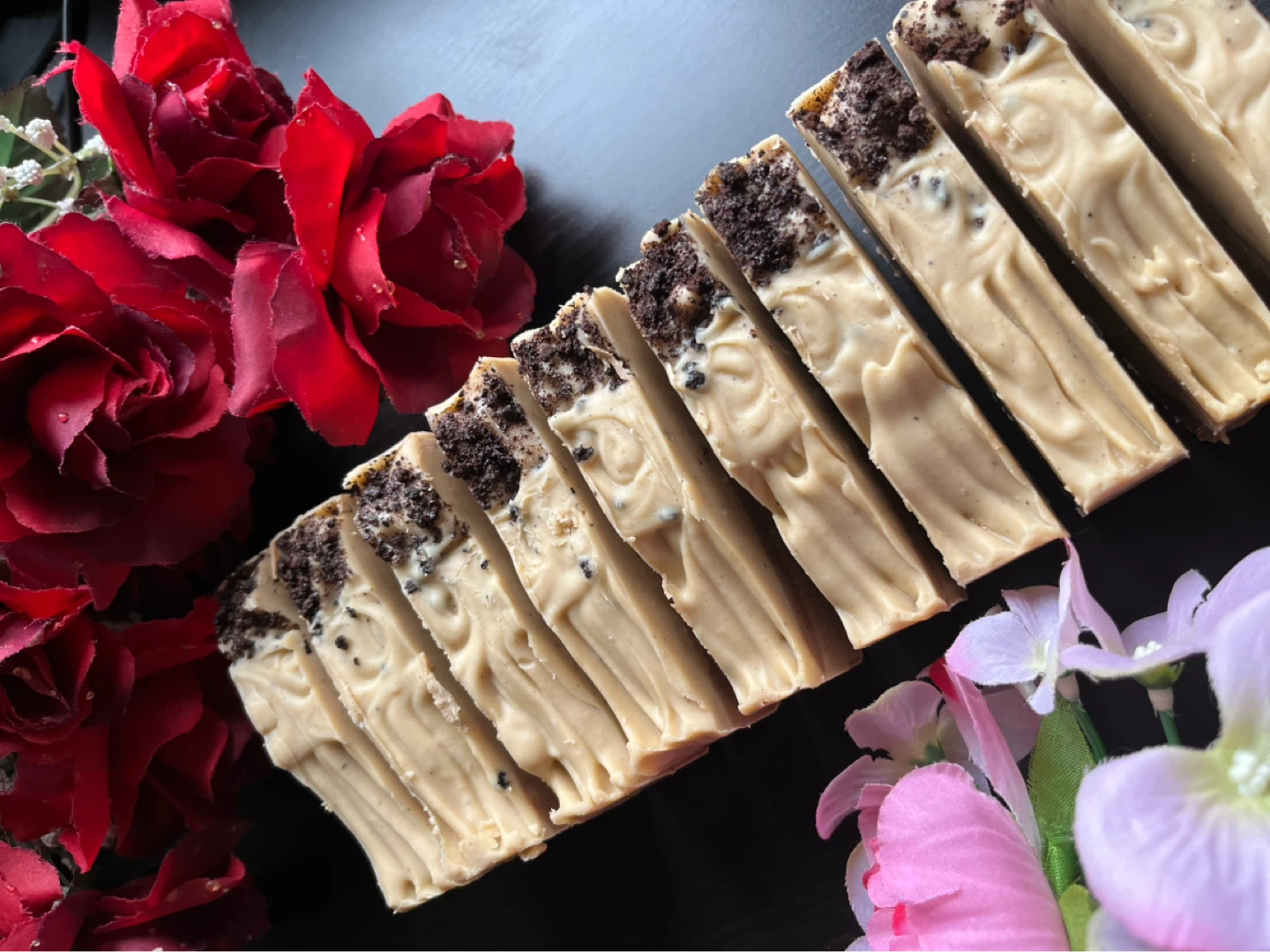 Handmade Coffee cocoa bar, shea butter , cold process soap - photo 4