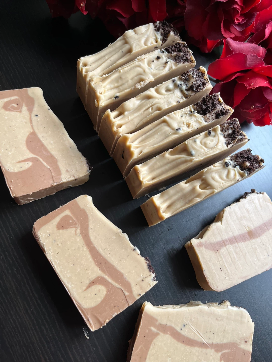Handmade Coffee cocoa bar, shea butter , cold process soap - photo 2