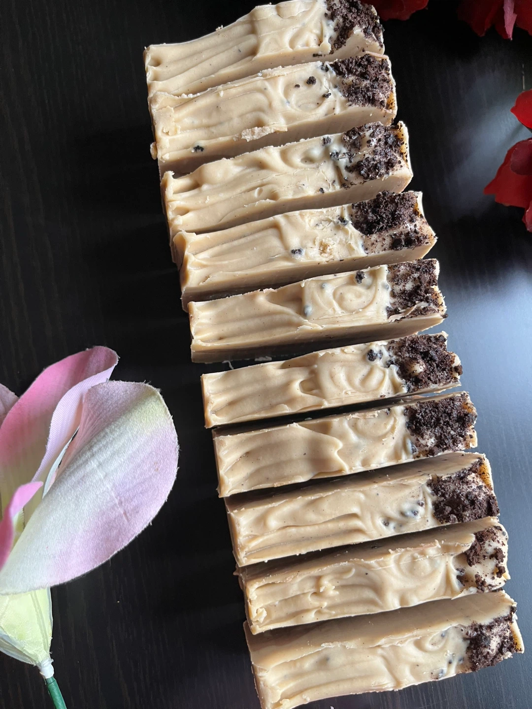 Handmade Coffee cocoa bar, shea butter , cold process soap - photo 5