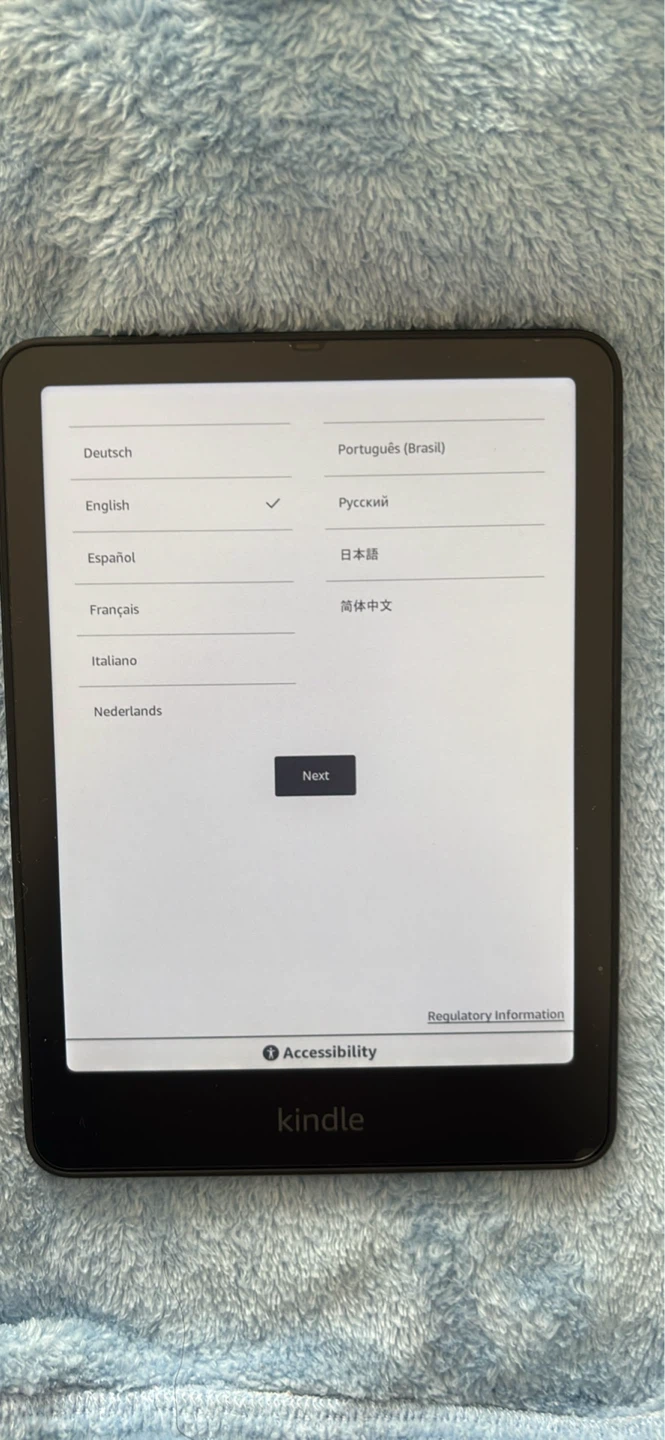 Amazon Kindle Paperwhite Signature Edition 32GB Metallic Black