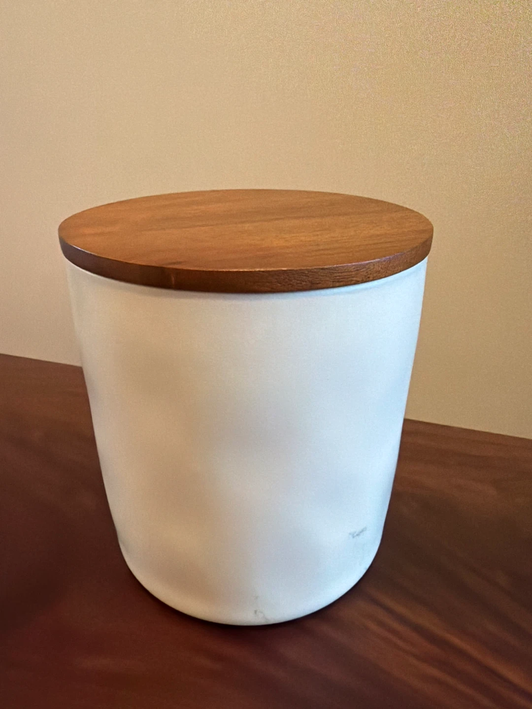 Hearth & Hand™ with Magnolia “Sugar” Canister with wooden lid - photo 5