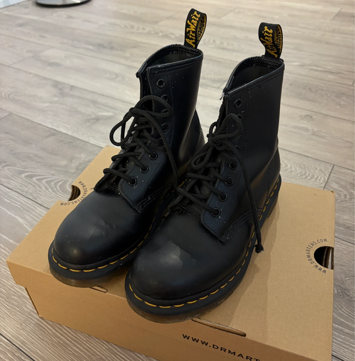 Dr Martens Black Leather Boots - photo 2