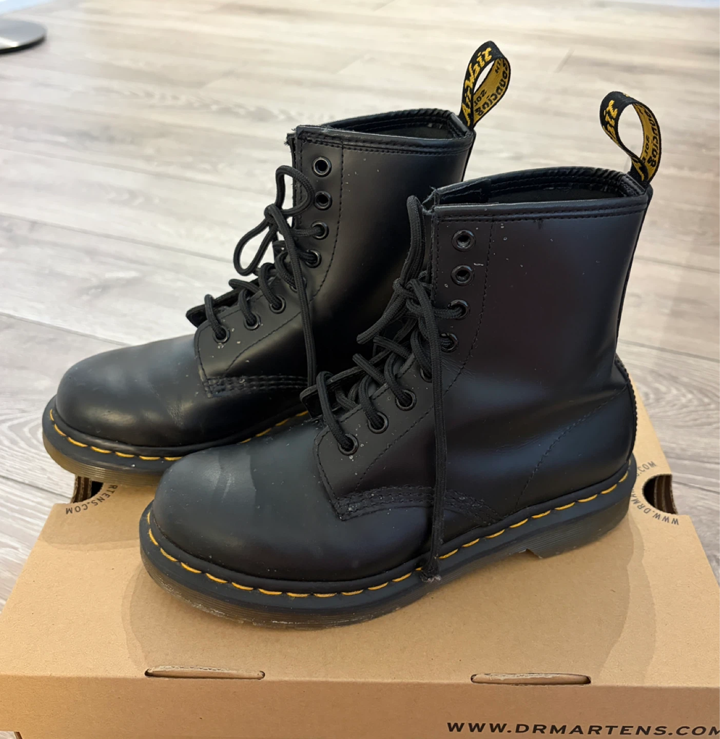 Dr Martens Black Leather Boots - photo 3