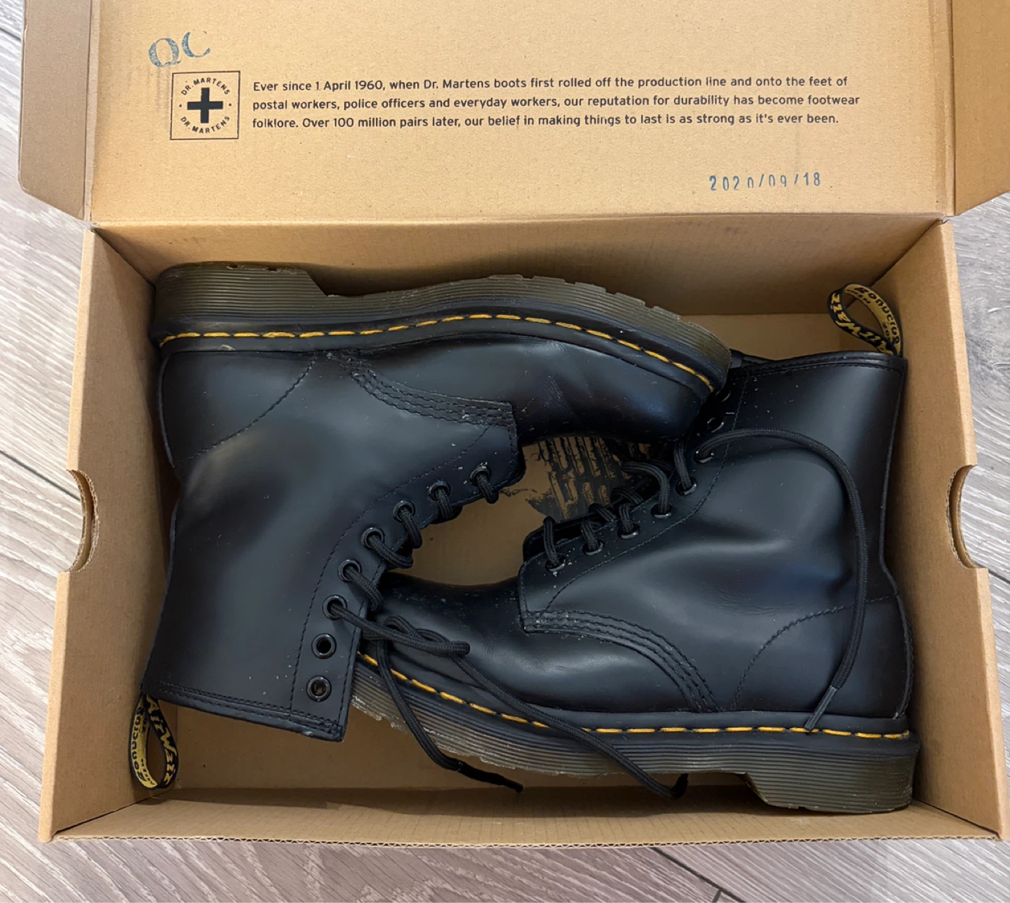 Dr Martens Black Leather Boots - photo 4
