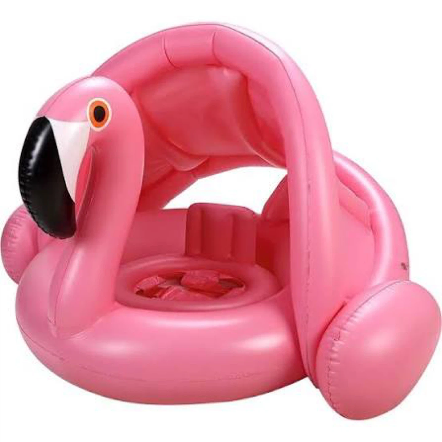 Flamingo Pool Float for Baby with Canopy - photo 3