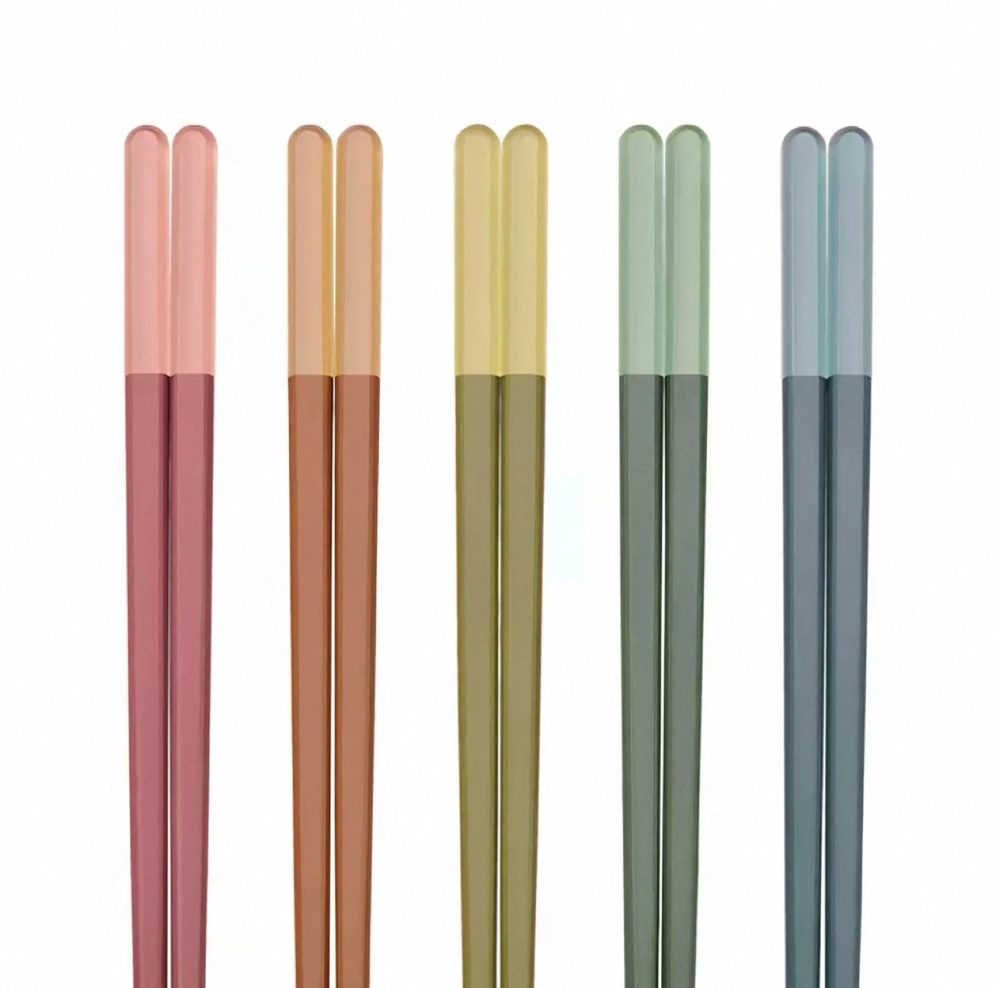 5 Pairs Chopstick Set - Heat Resistant & Anti-Mold - photo 2