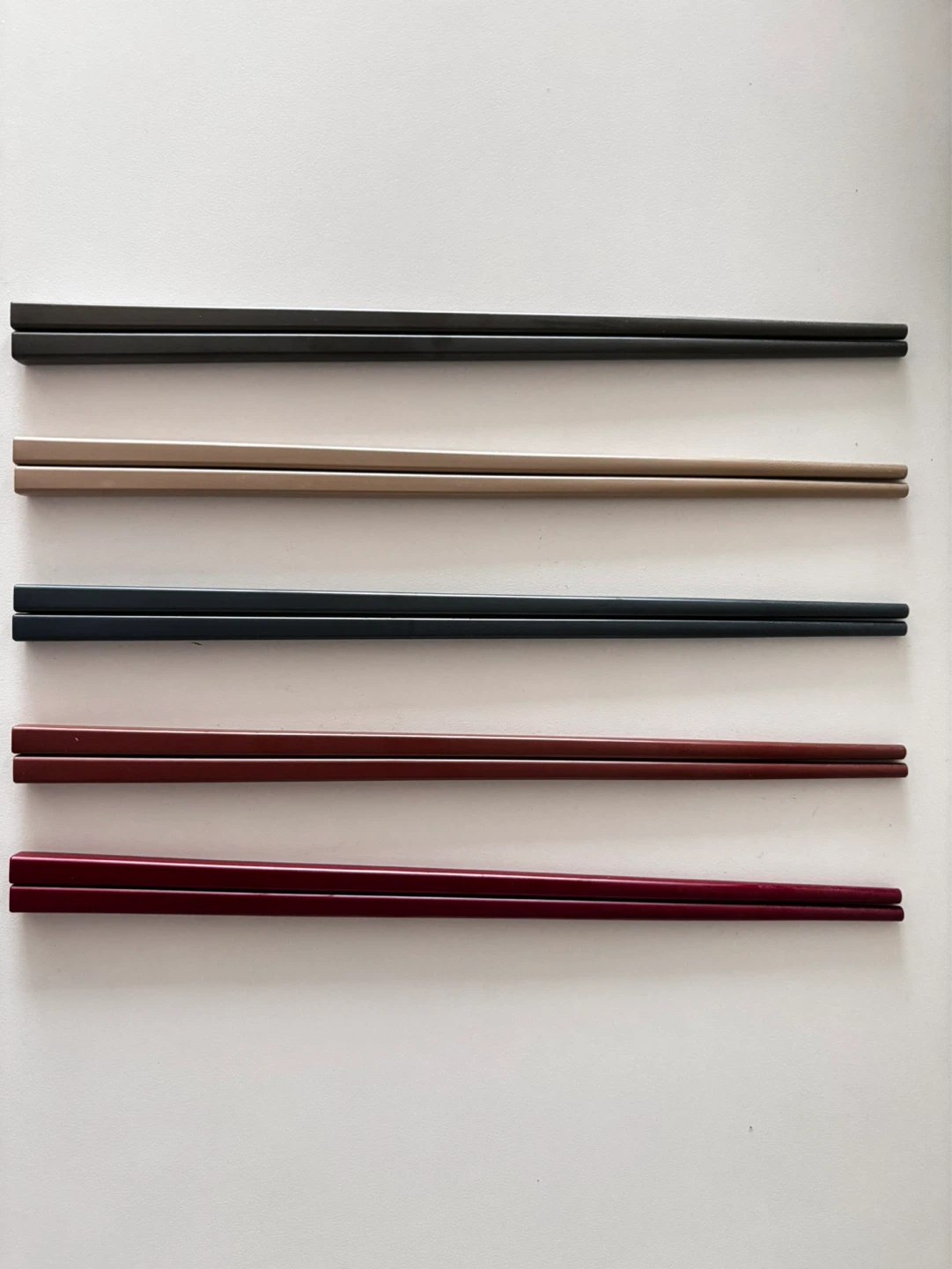 5 Pairs PPS Alloy Chopsticks - High-Heat Resistant & Anti-Mold - photo 3
