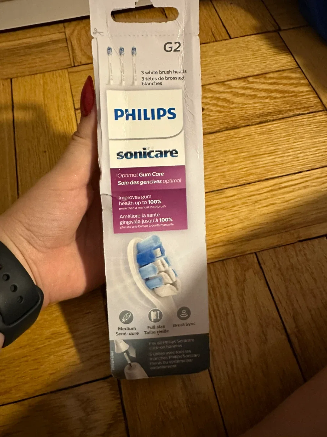 Philips Sonicare G2 Optimal Gum Care Replacement Brush Heads