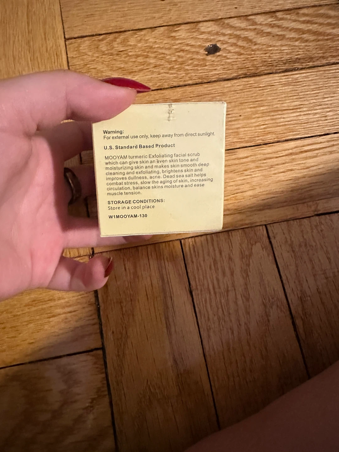 MOOYAM Turmeric Facial Scrub - photo 2