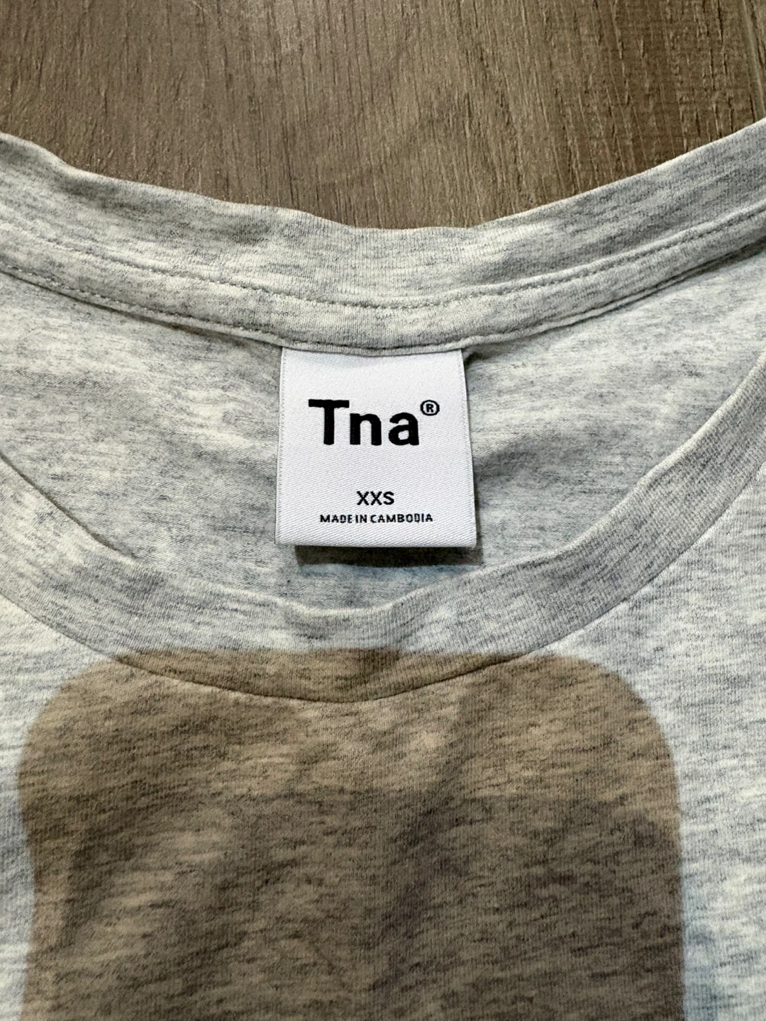 Tna grey cropped t-shirt - XXS - photo 3