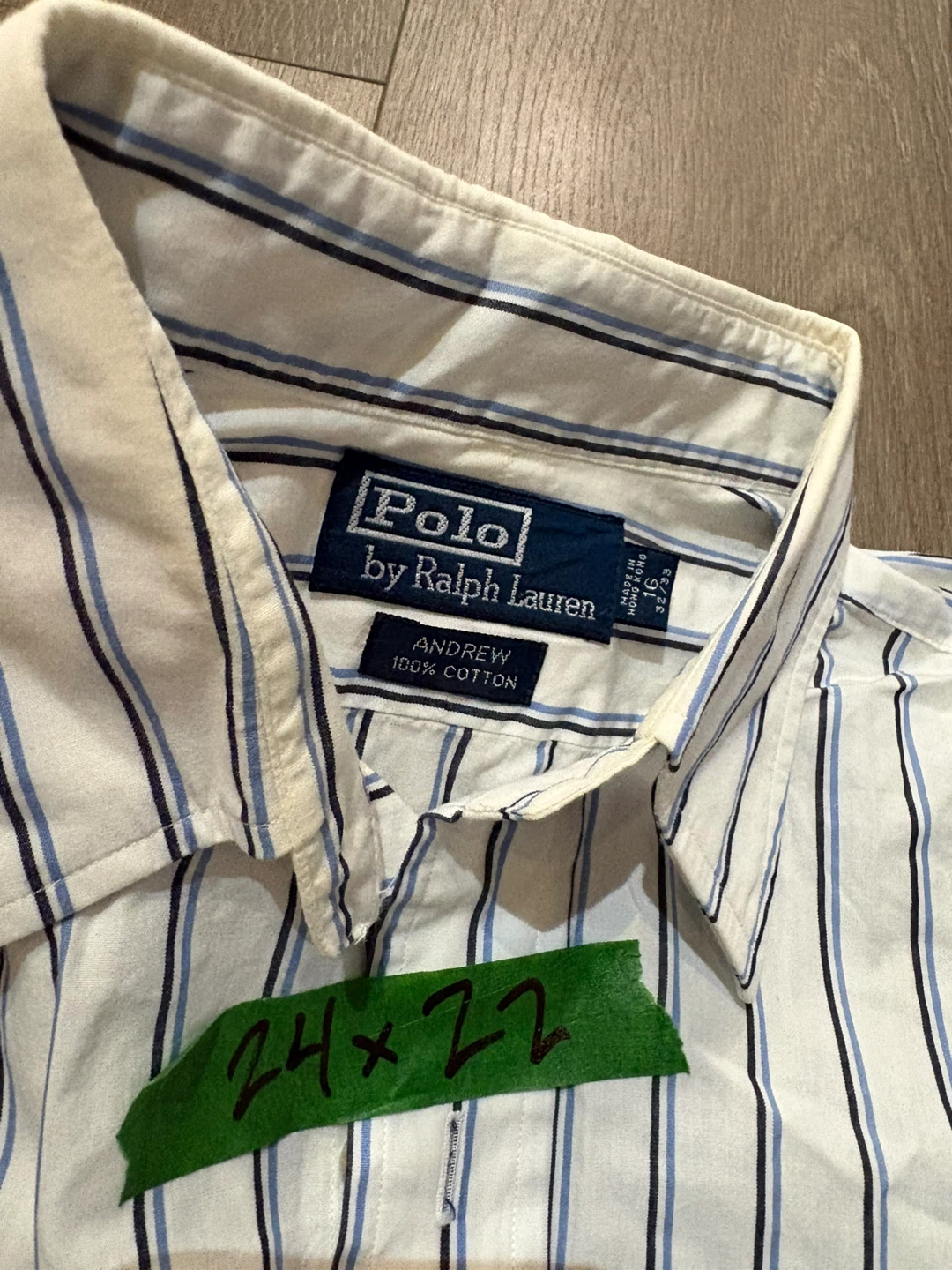 Polo by Ralph Lauren Striped Button-Down Shirt - Size 16 - photo 2