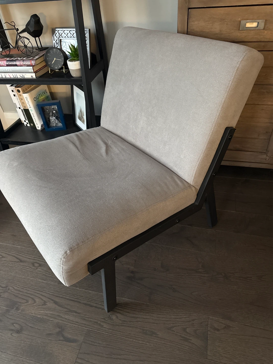 Grey Accent Chair - photo 2