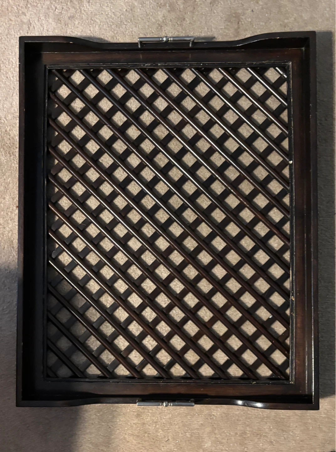 Beautiful Wood Serving Tray / Wall Decoration (25” x 20”) - photo 4
