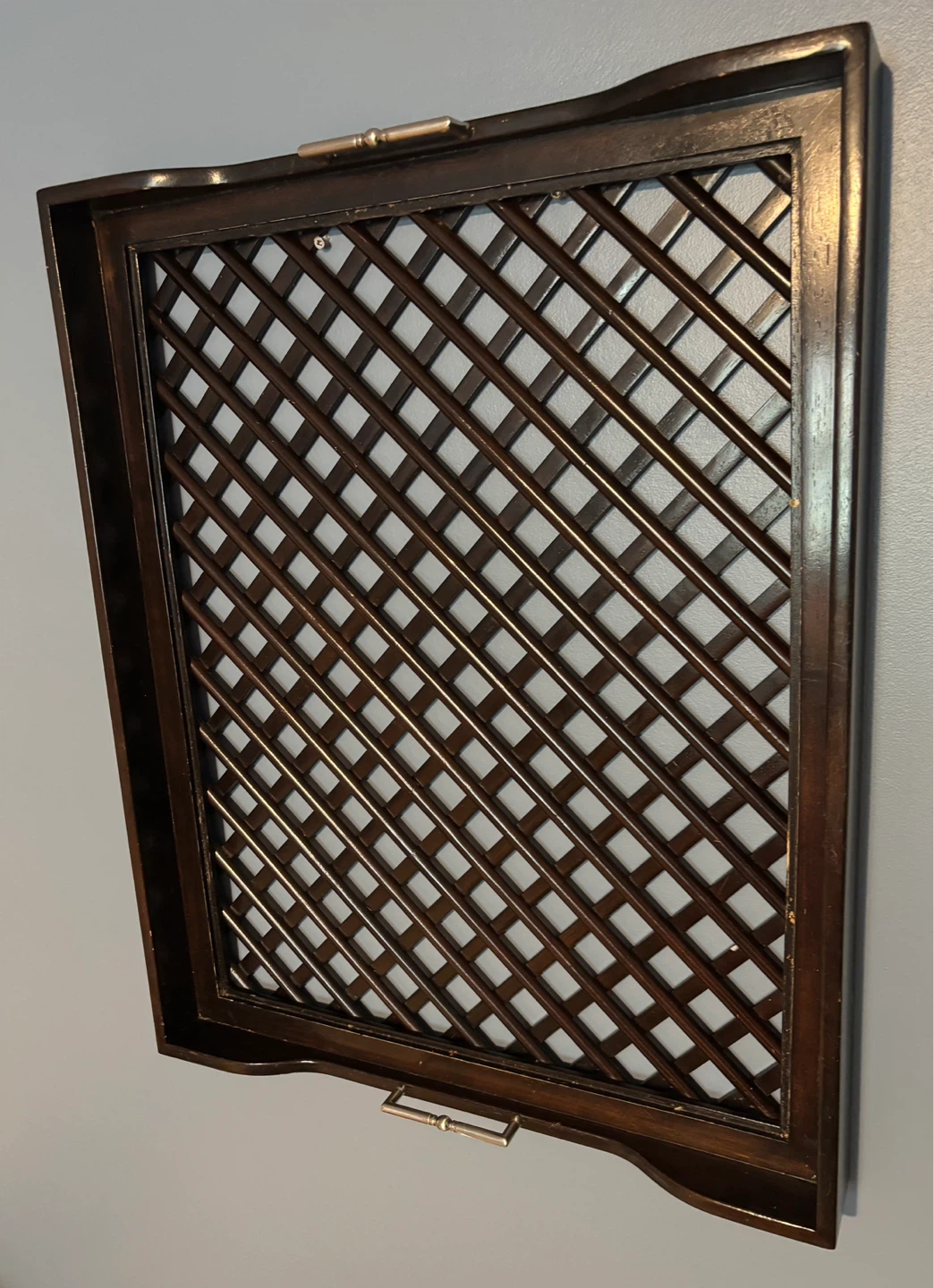 Beautiful Wood Serving Tray / Wall Decoration (25” x 20”) - photo 2