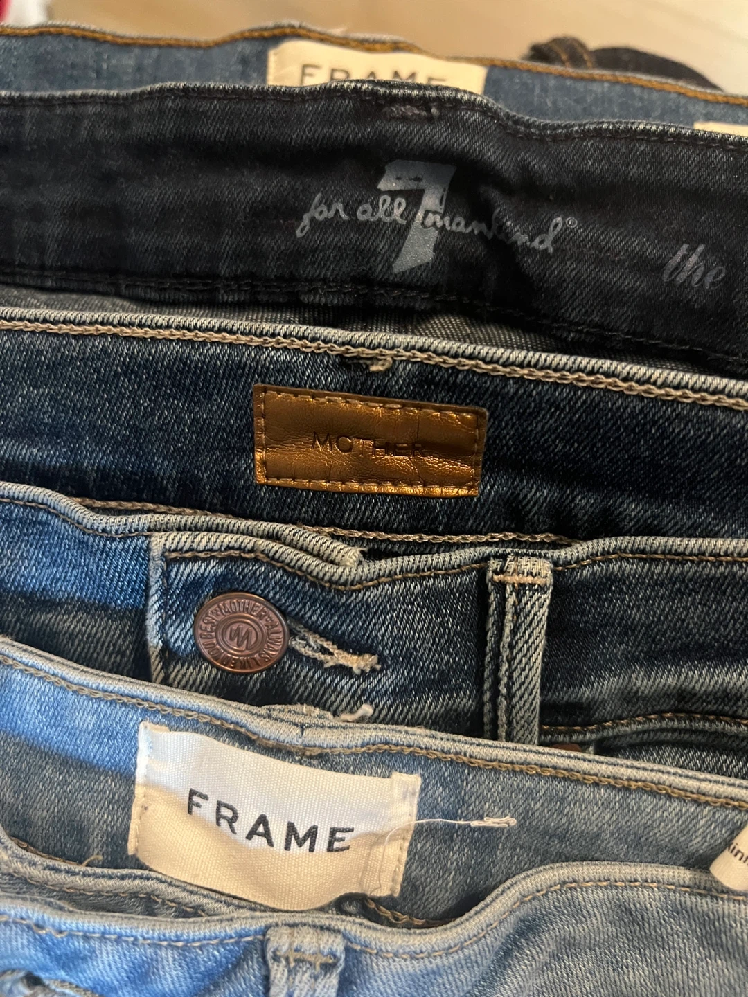 Designer Women's Jeans - Mother, Frame, 7 For All Mankind