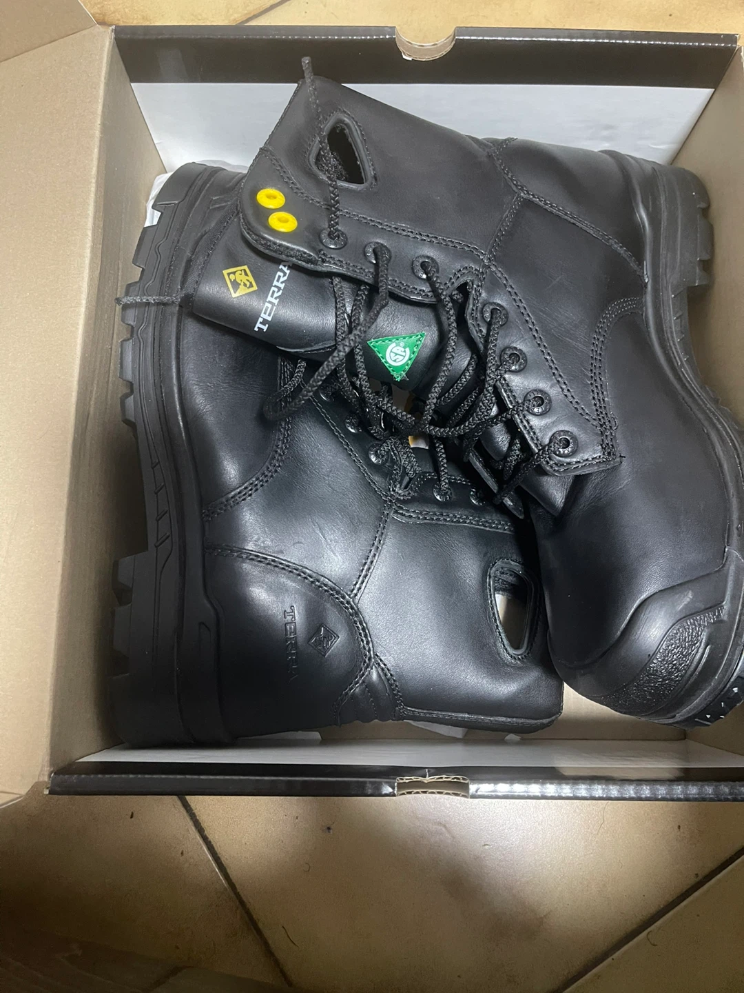 Terra Work Boots - Black - photo 5