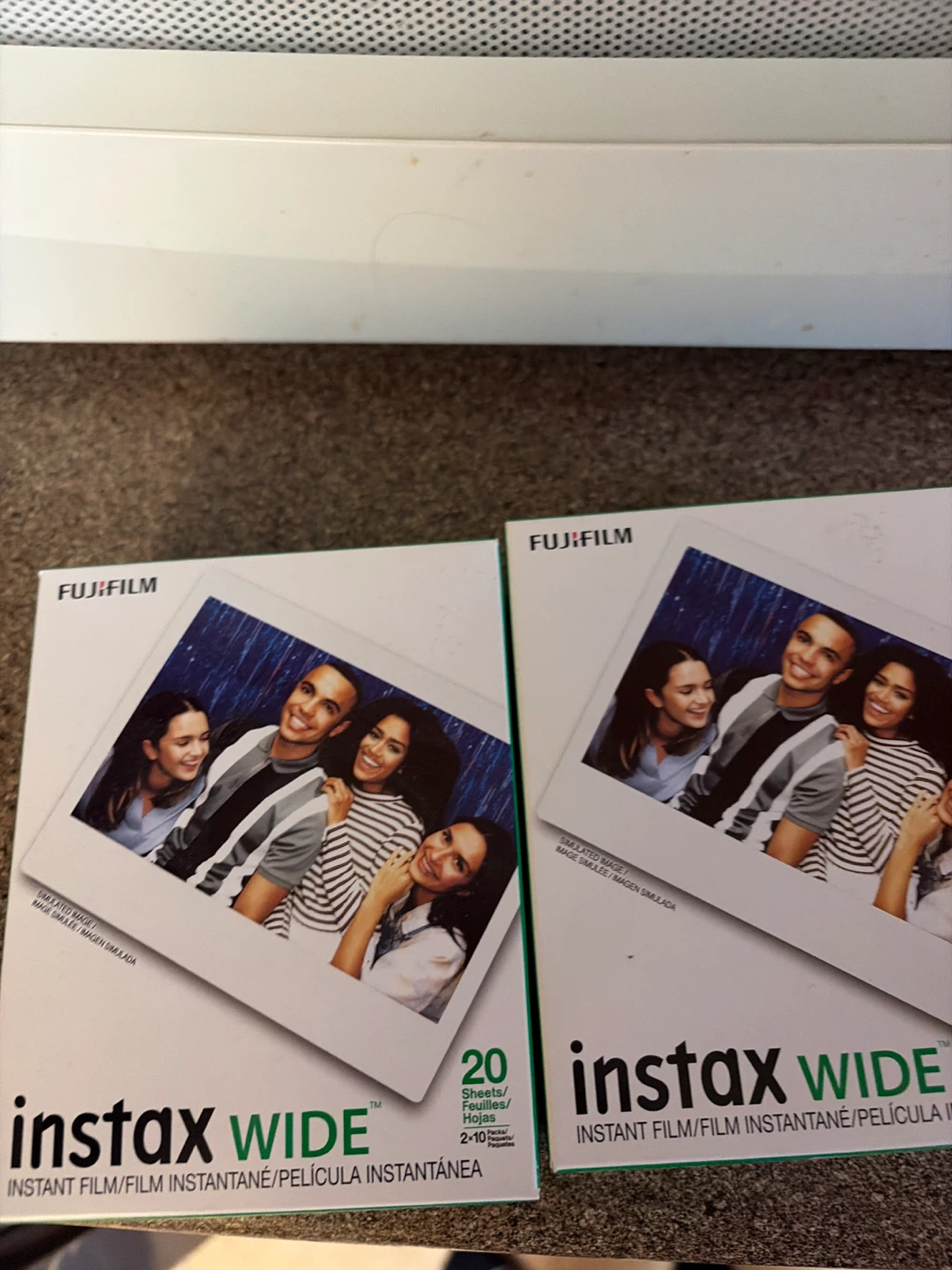Fujifilm Instax Wide Instant Film - 20 Sheets