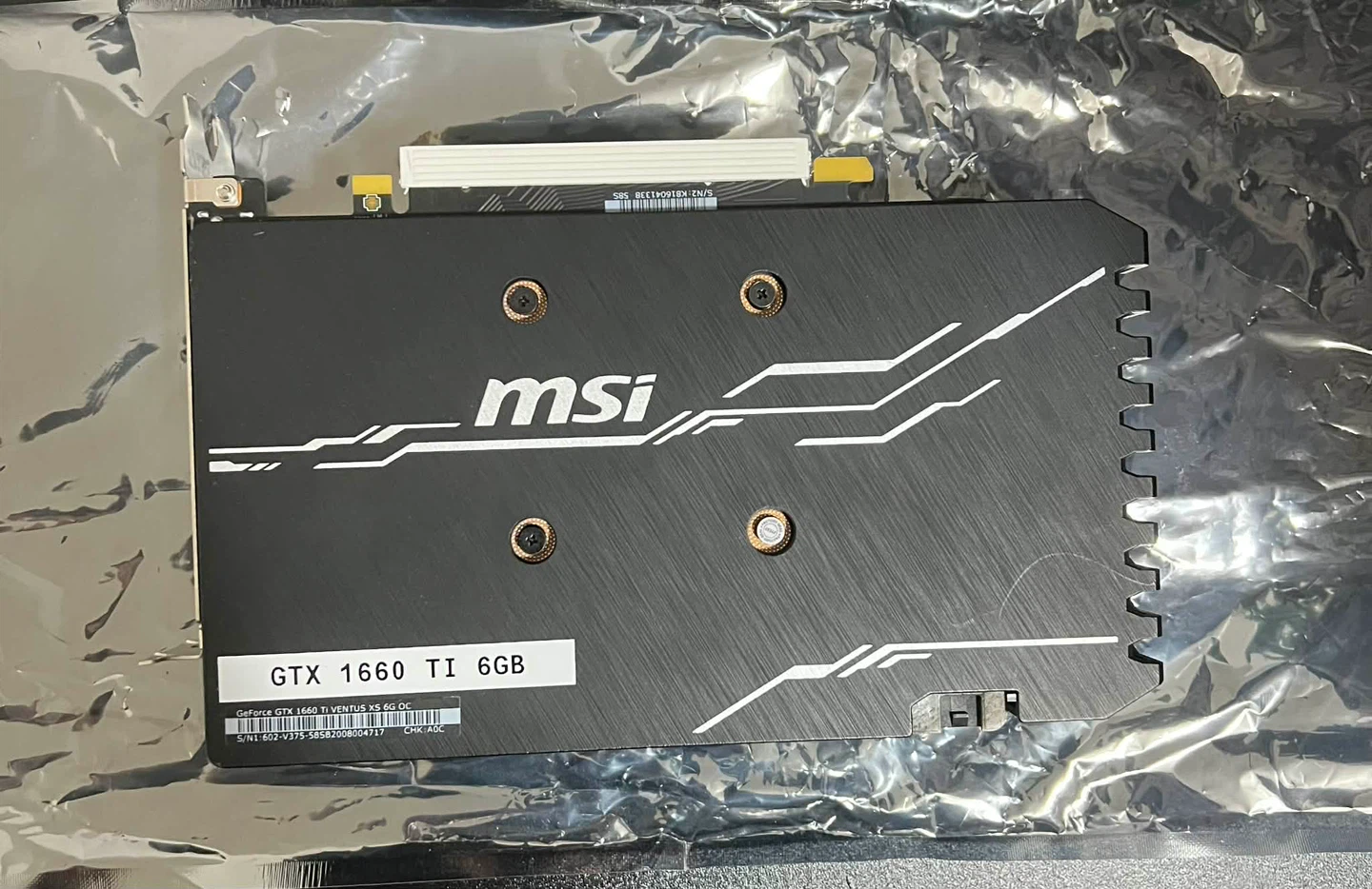 MSI GTX 1660 Ti Ventus XS OC 6GB Graphics Card - photo 3