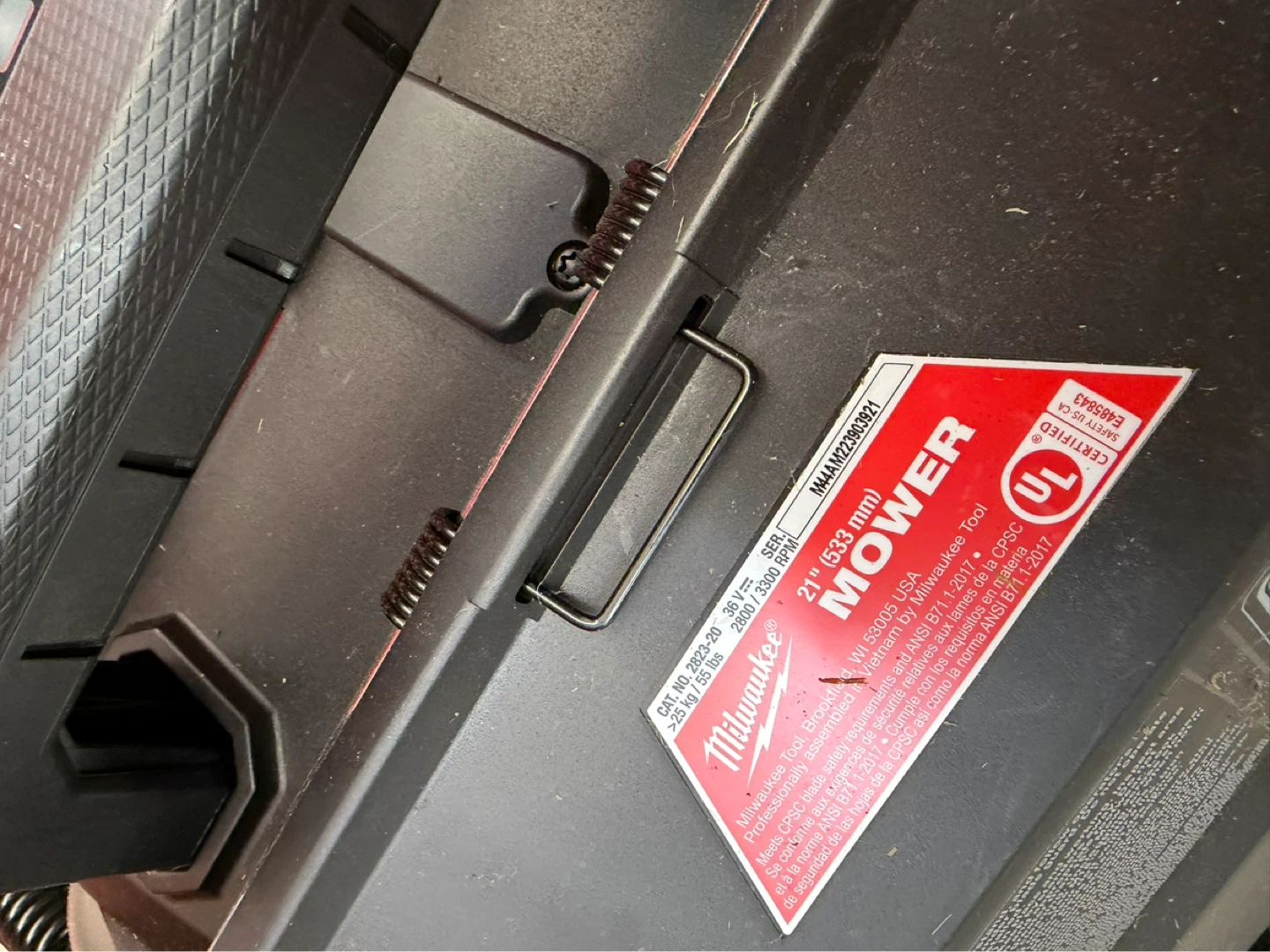 Milwaukee Mower 21" Cordless Electric - photo 3