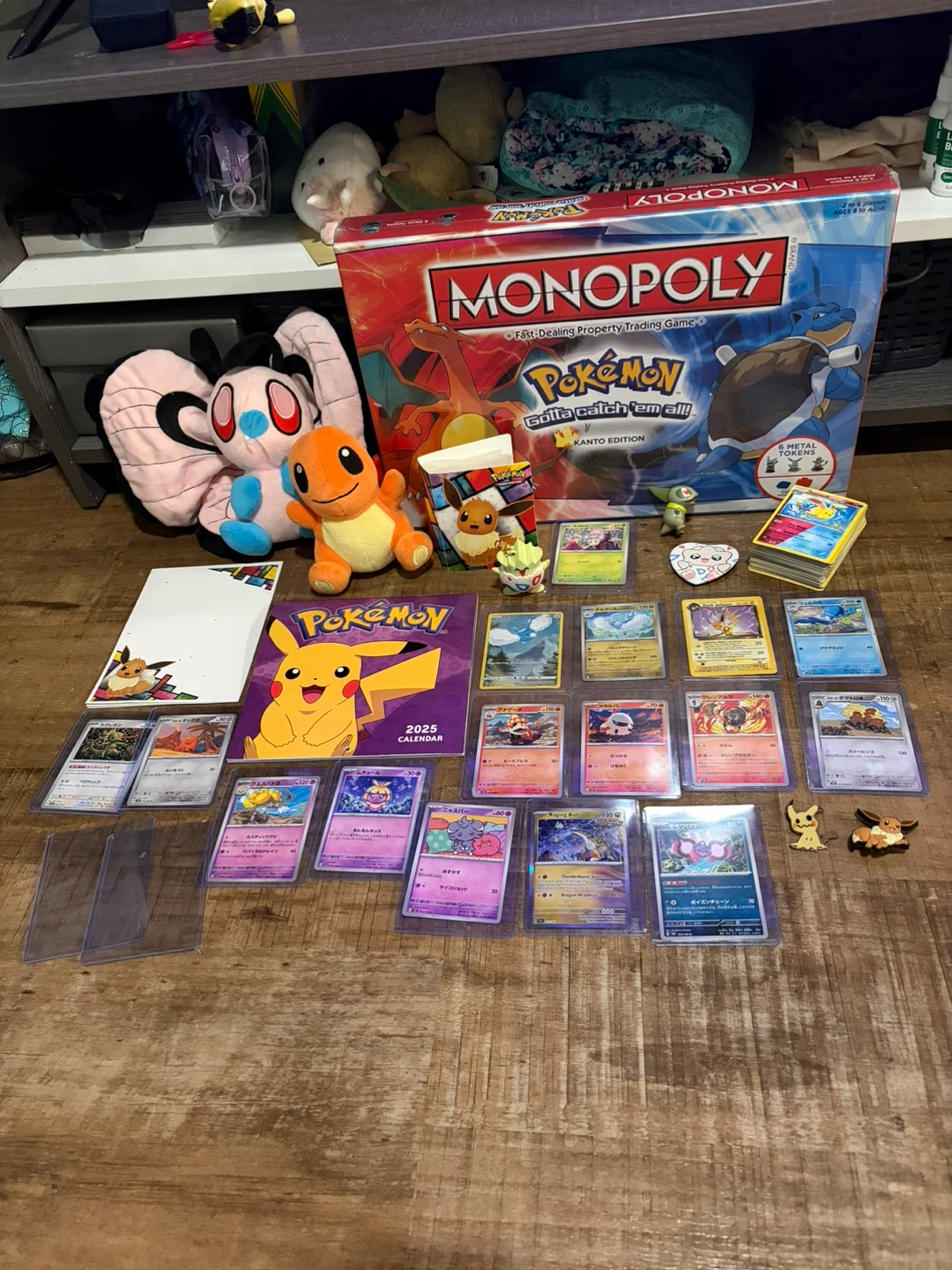 POKÉMON Monopoly kanto edition + Cards