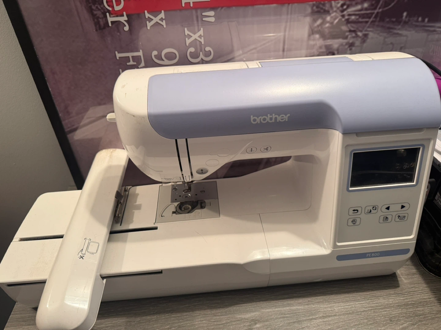 Brother PE800 Embroidery Machine