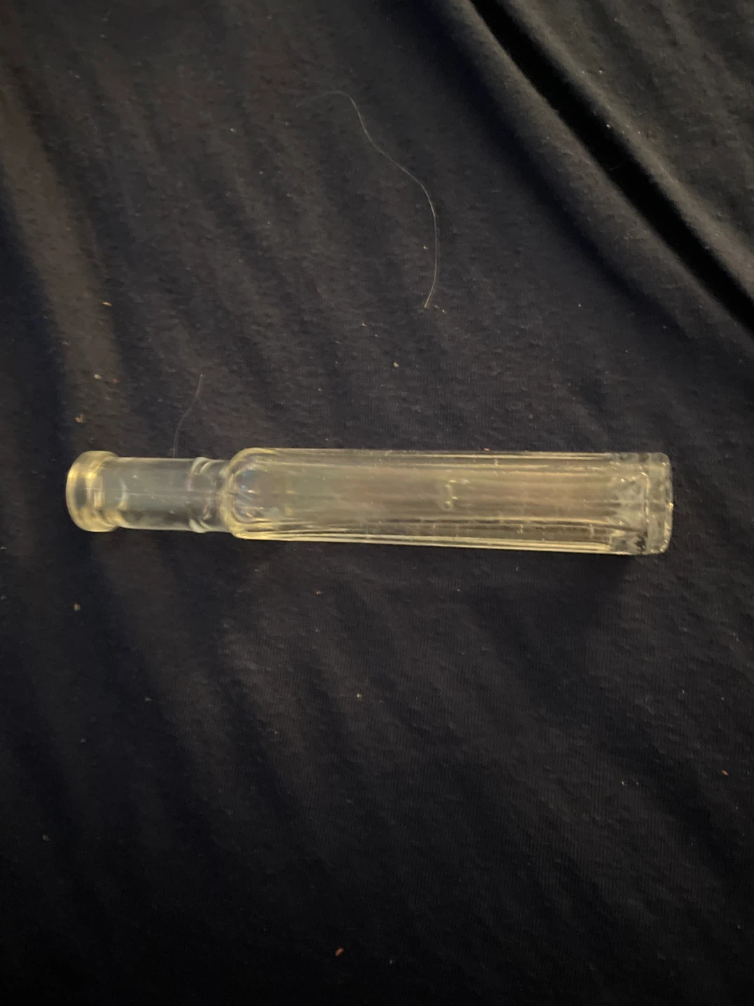 VTG Clear Glass Apothecary Bottle - photo 3