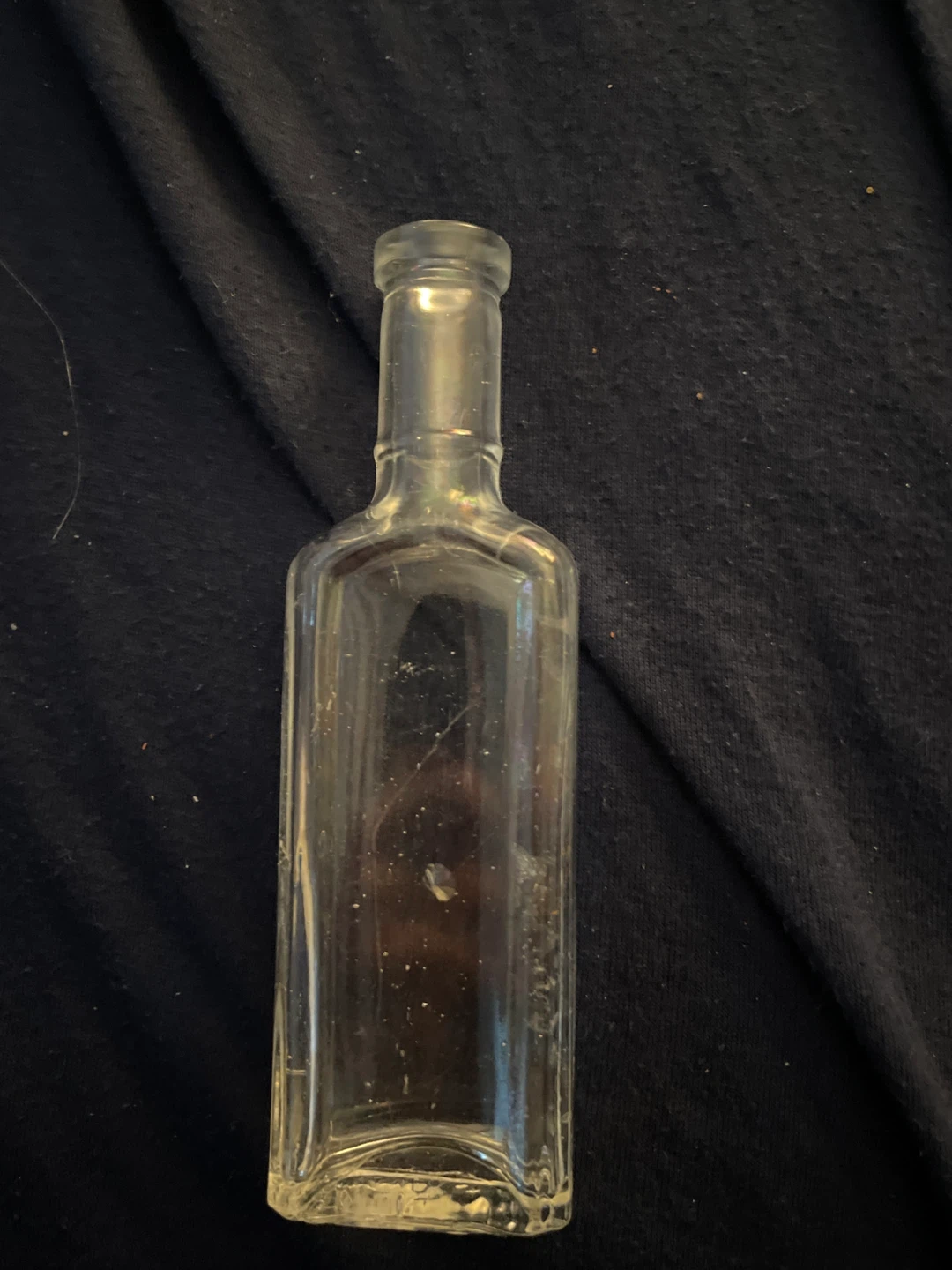 VTG Clear Glass Apothecary Bottle