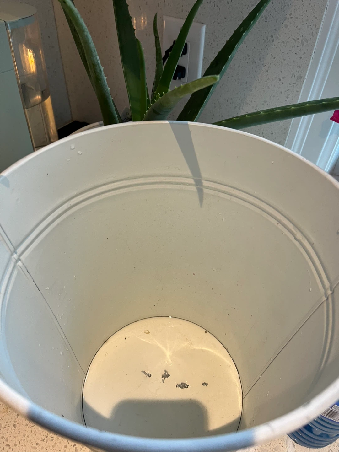 Large metal hanging planter - photo 4