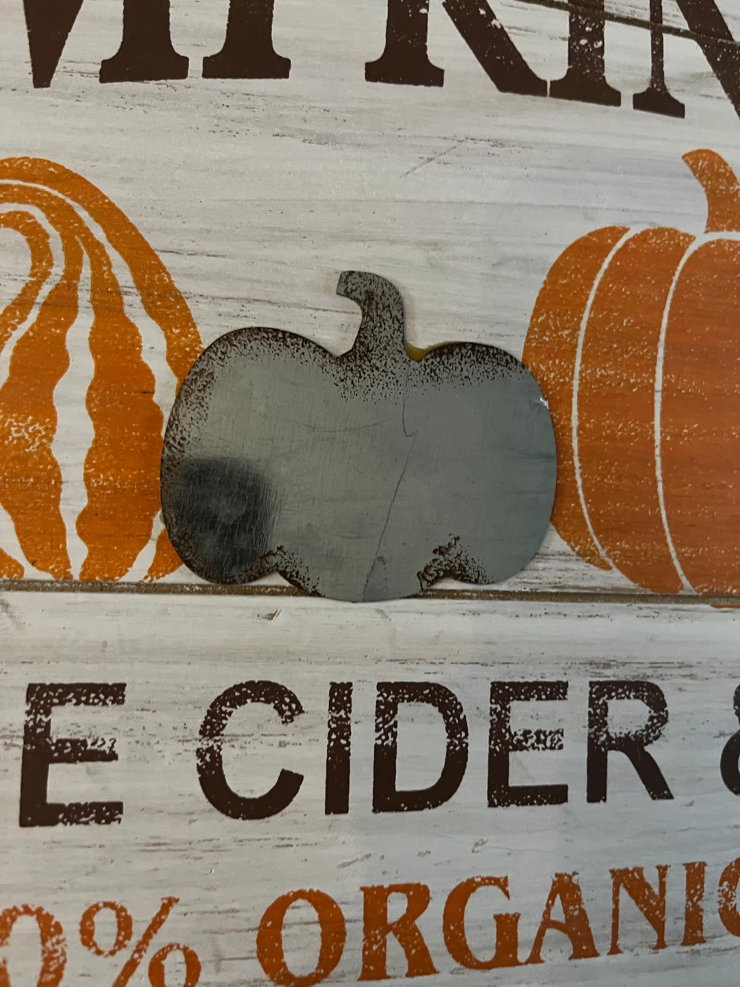 Solid wooden decor sign - photo 2