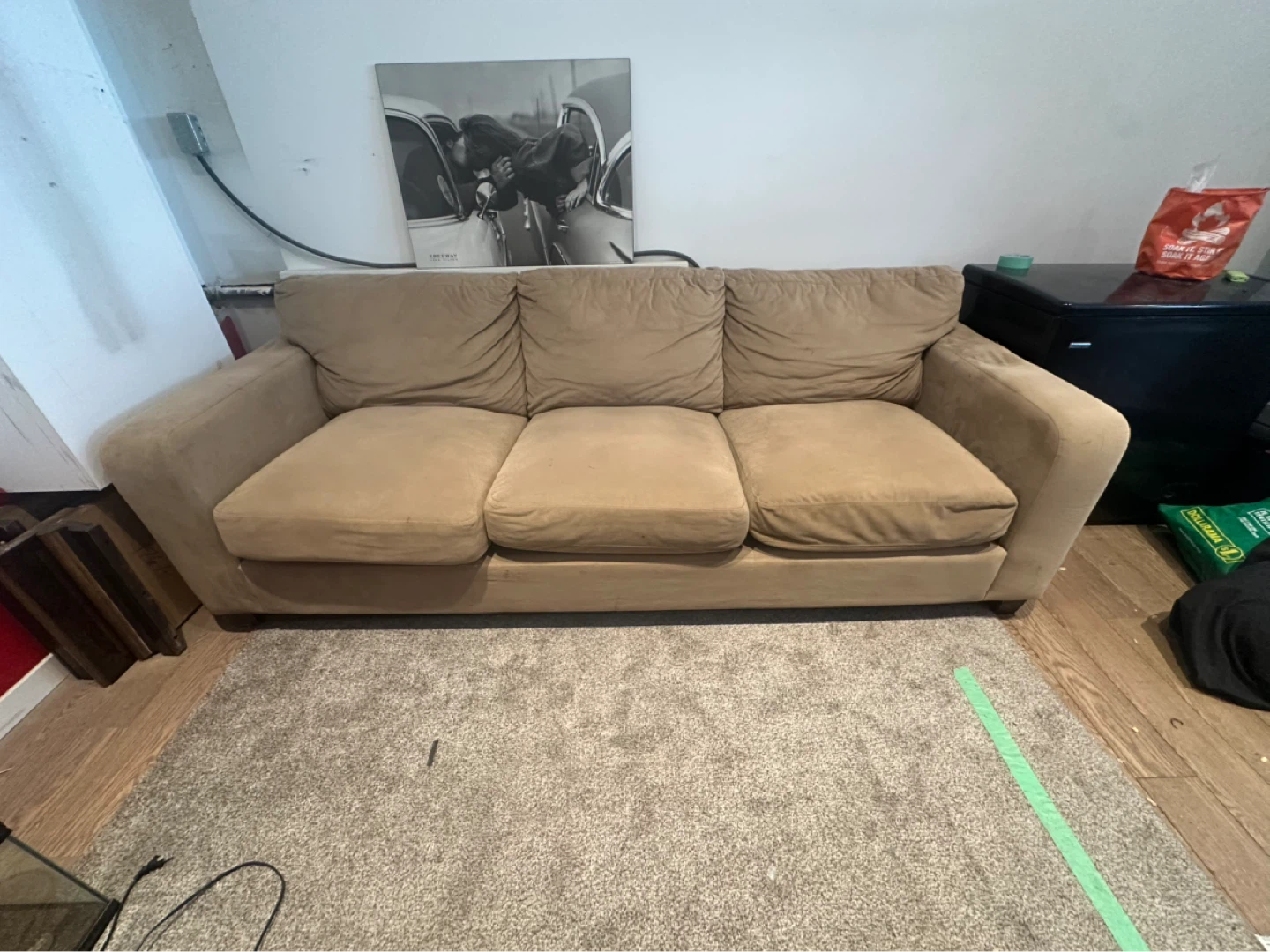 Tan Sofa