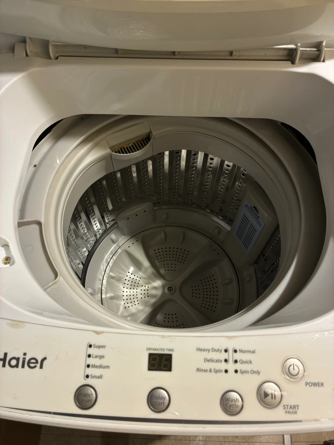 Haier Portable Top Load Washing Machine + Portable Dryer - photo 2