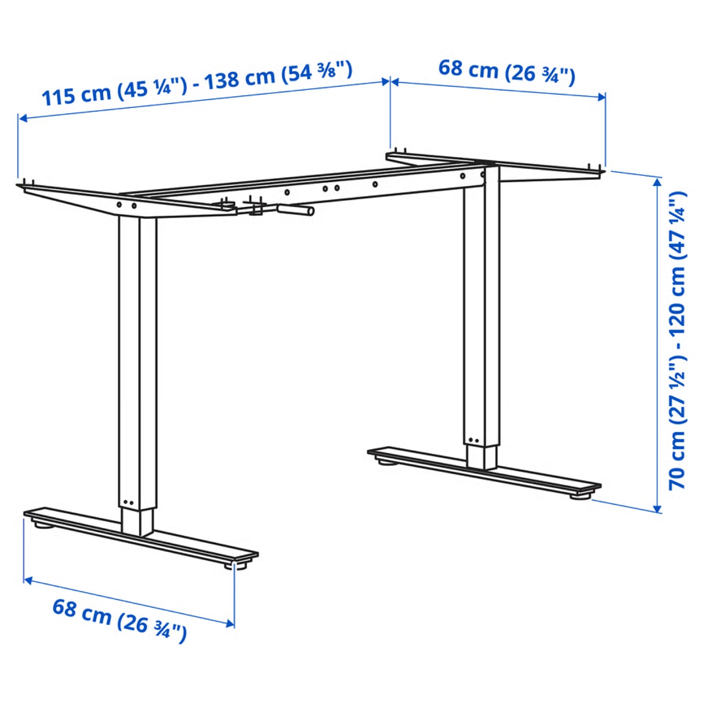 Adjustable Desk Frame - photo 2