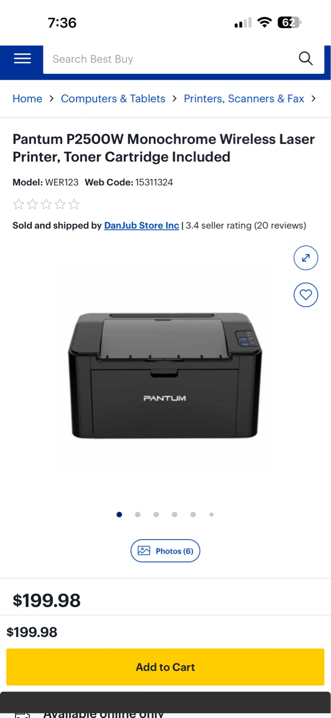 Laser printer + printer toner - photo 4