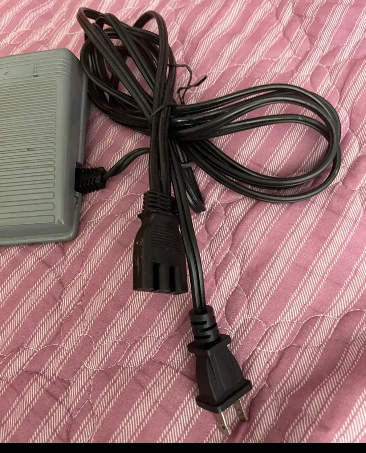 Power Cord for Sewing Machine Foot Pedal