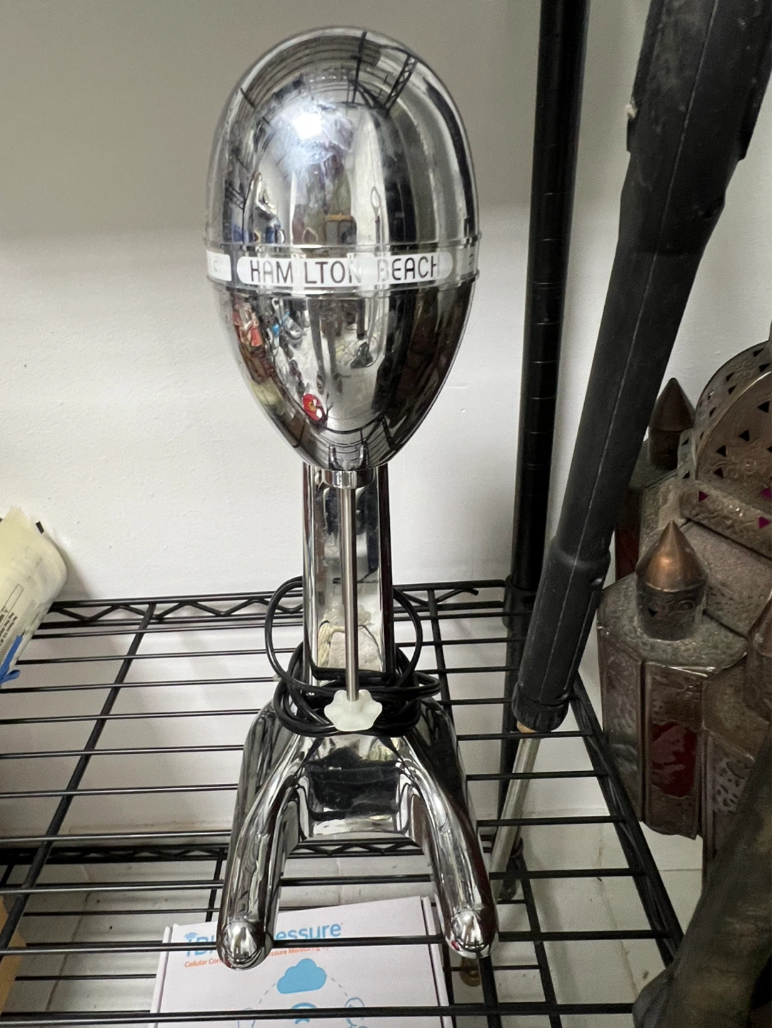 Hamilton Beach Chrome drinks Milkshake Mixer