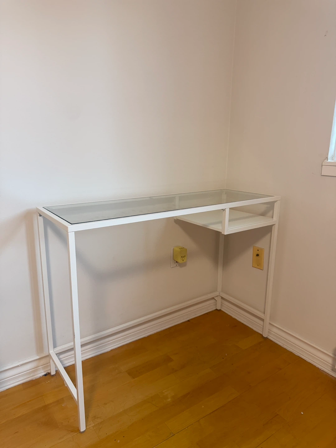 IKEA VITTSJÖ White Desk + Chair + Cushion (Set or Separate Sale) - photo 2