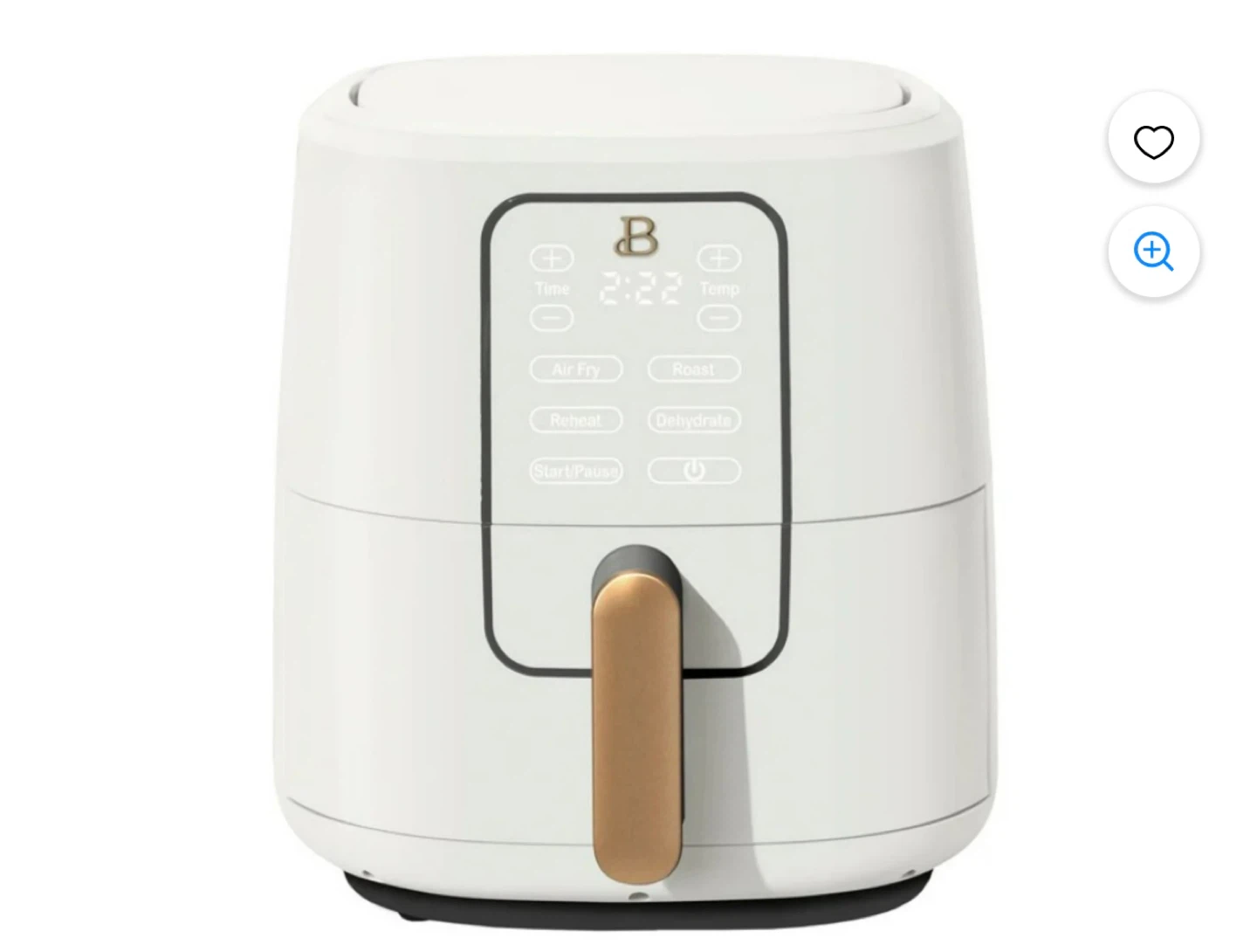 B Big Air Fryer 6qt Capacity White - photo 3
