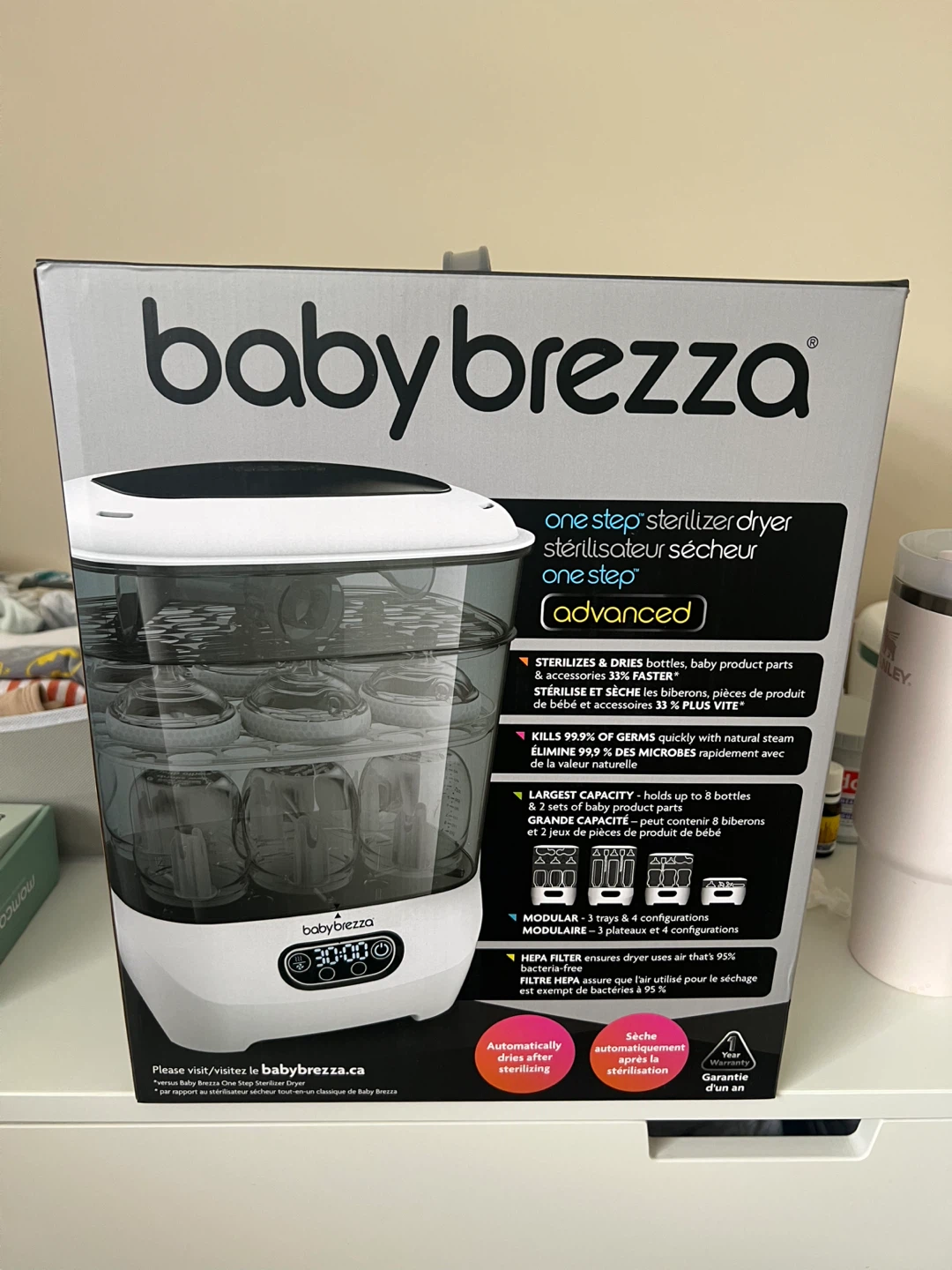 Baby Brezza One Step Sterilizer Dryer Advanced