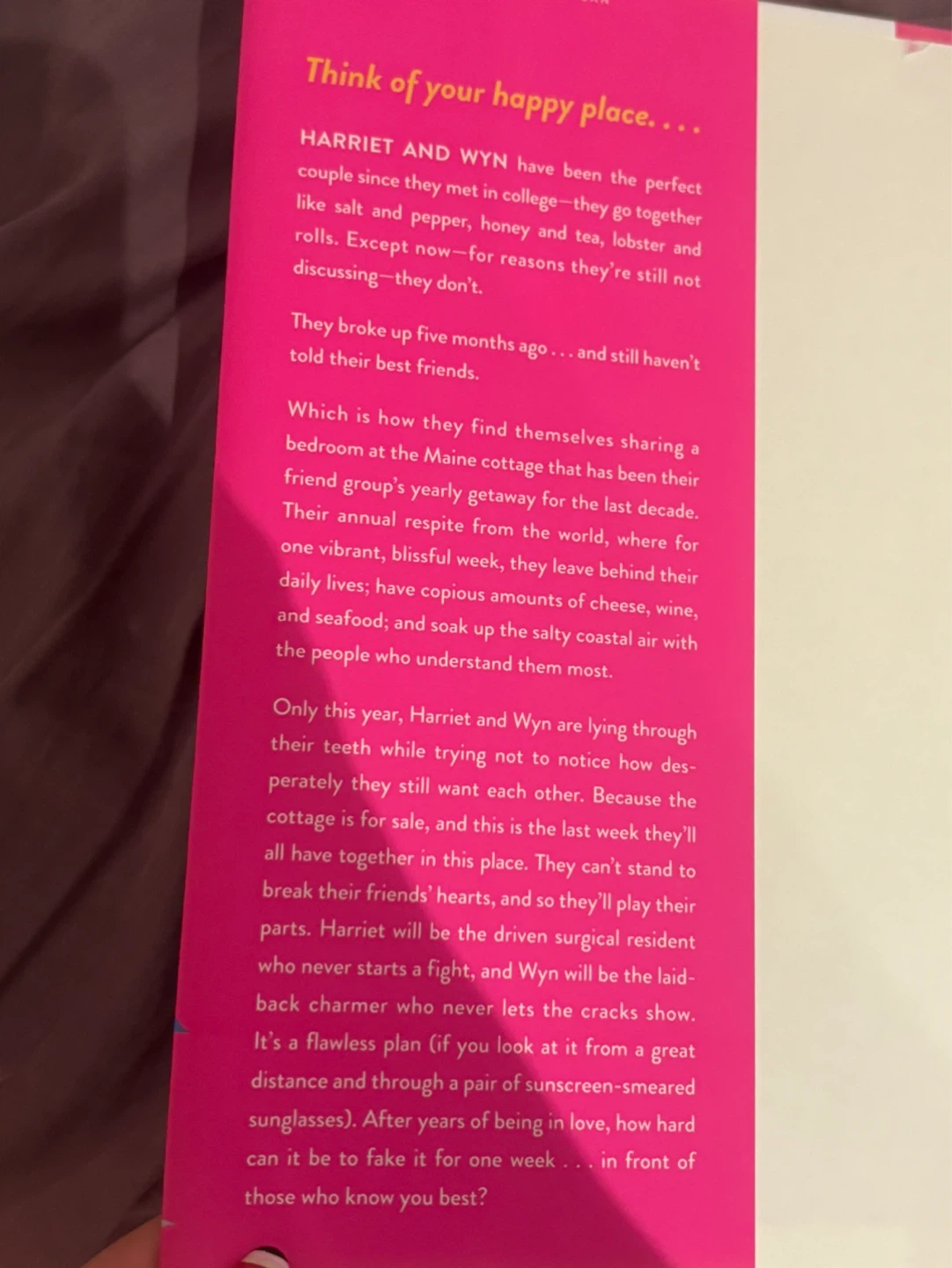 Happy Place by Emily Henry Novel - photo 3