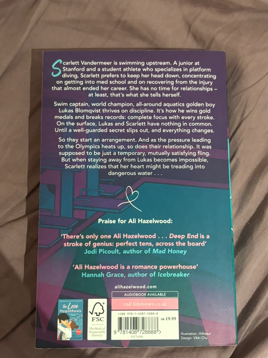 Deep End by Ali Hazelwood Paperback Book - photo 2
