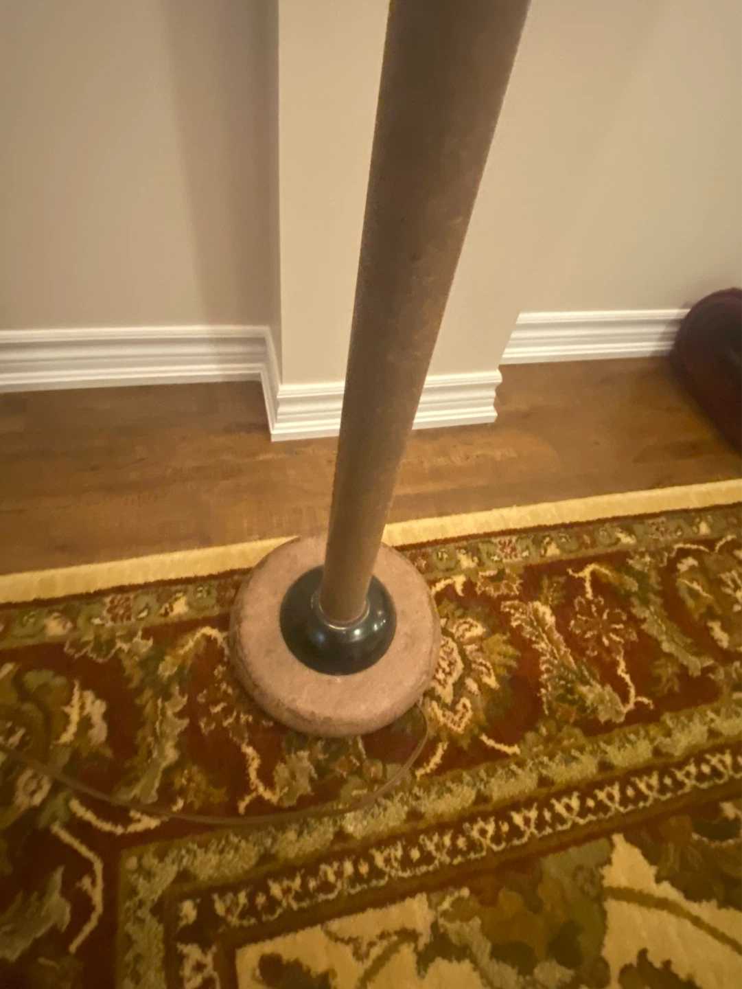 Floor Lamp with Red Decorative Shade - photo 2