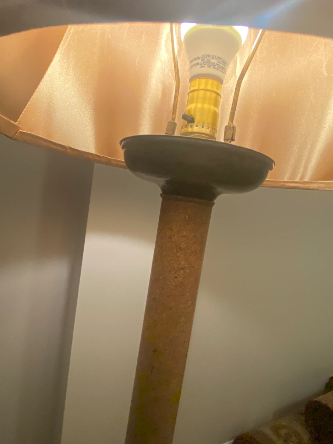 Floor Lamp with Red Decorative Shade - photo 5