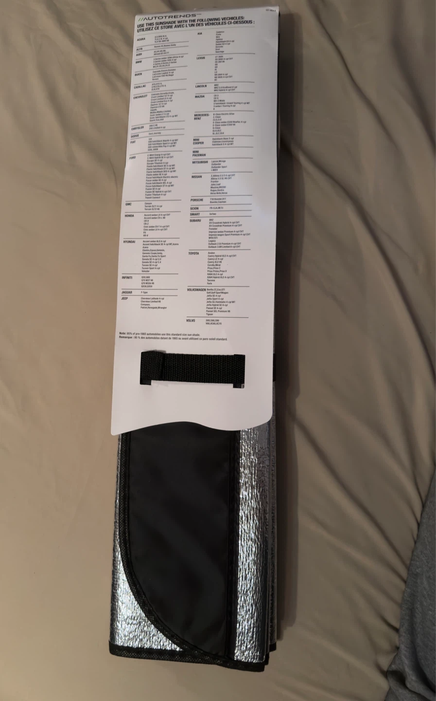 AUTOTRENDS Sunshade