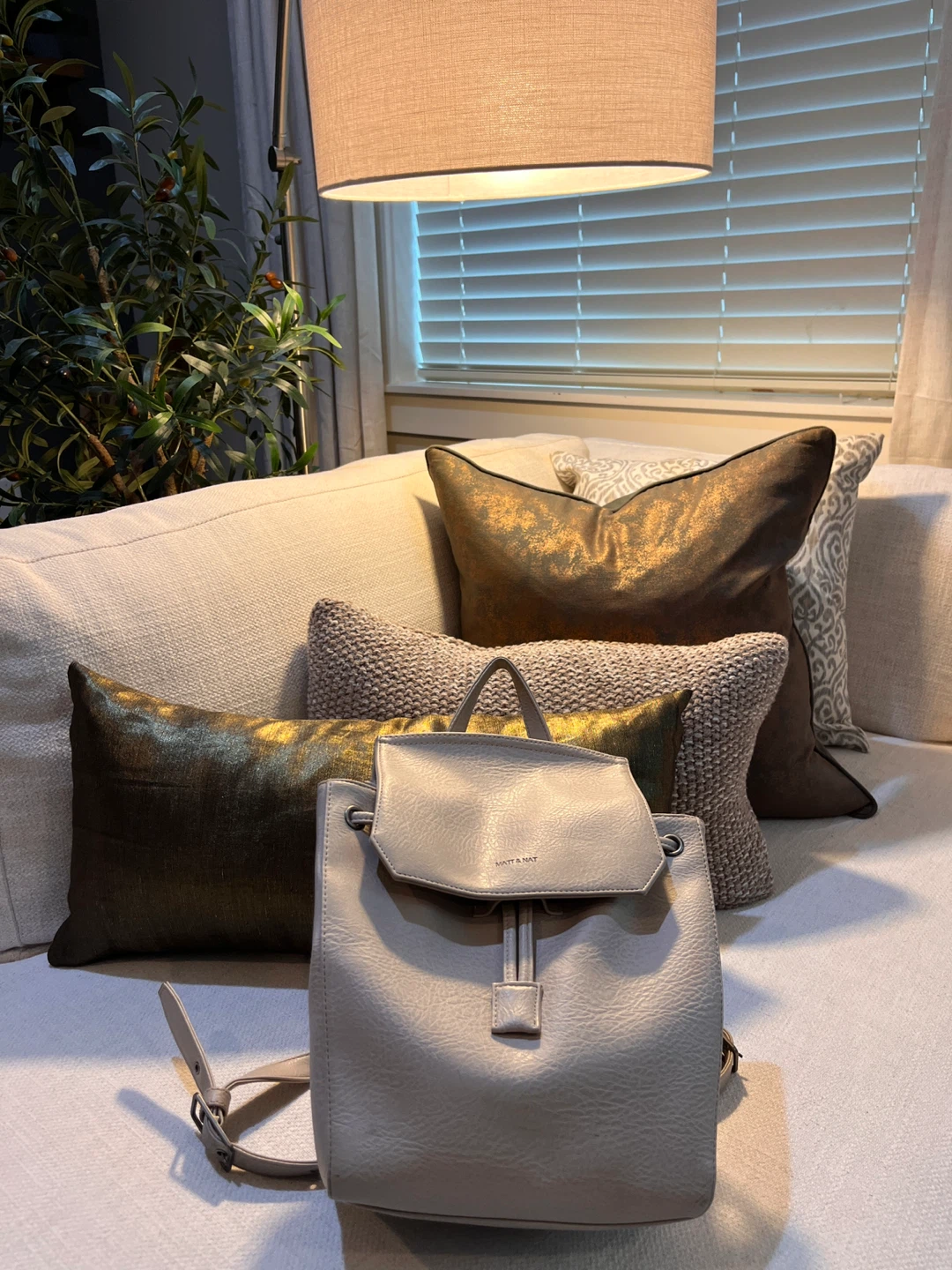 Matt & Nat Backpack - Beige