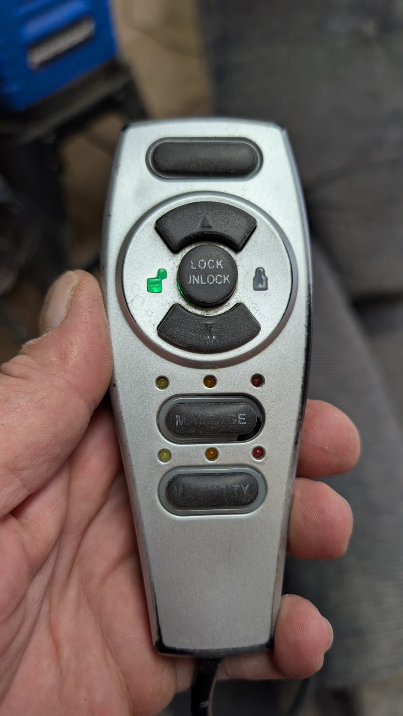 Grey Recliner Chair with Remote - photo 3