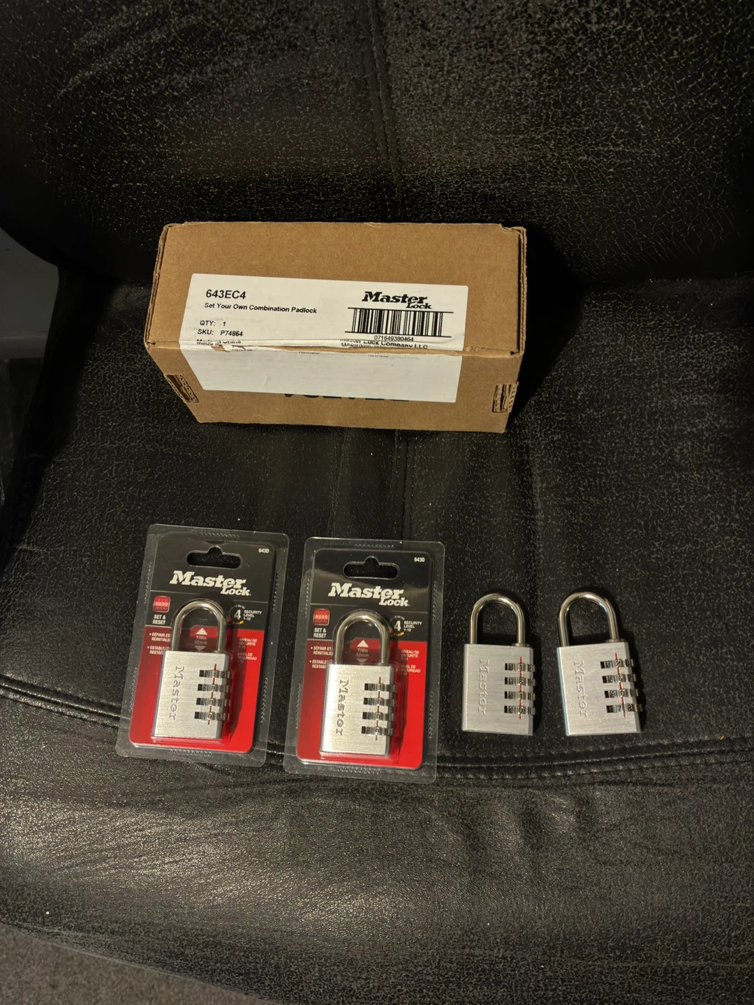 Master Lock Set Your Own Combination Padlock 643EC4