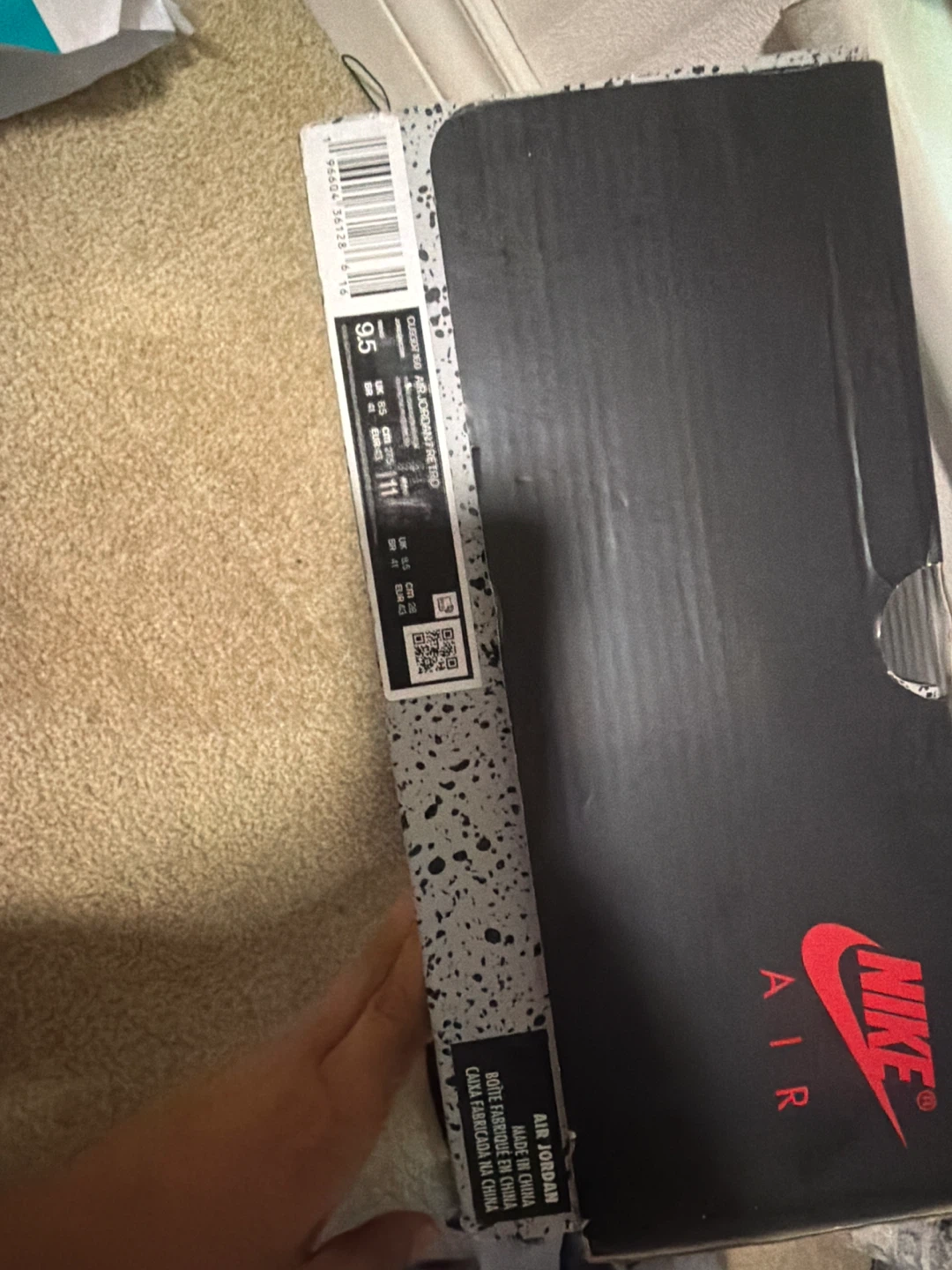 Nike Air Jordan 7 Retro Men's Size 9.5 - photo 2